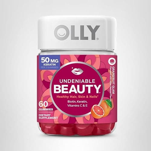 Olly, Gummy Undeniable Beauty Grapefruit Glam, 60 Count thumbnail 13