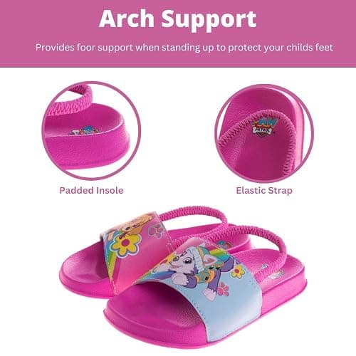 Nickelodeon Paw Patrol Summer Beach Slides Sandals (Toddler/Little Kid) thumbnail 3