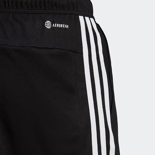 adidas Men's Train Essentials Piqué 3-Stripes Shorts - Large - Black/White thumbnail 7
