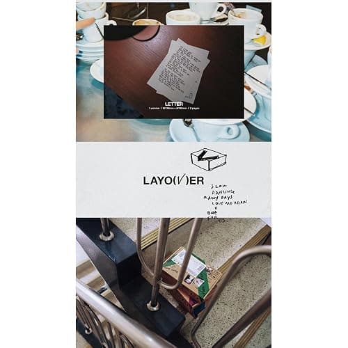 Bts V - Layover 1st Solo Album (Random) thumbnail 7