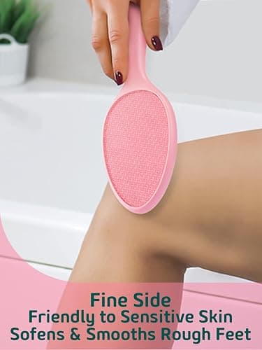 Sunivaca 2-Sided Glass Foot File Callus Remover (Pink) thumbnail 5