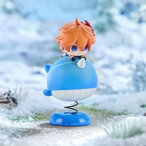 HOYOVERSE GENSHIN Impact Springy Tartaglia Chibi Figure thumbnail 2