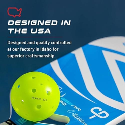 Selkirk Sport Pro S1 Ball | Crack-Resistant | 38 Hole Outdoor Pickleball Balls | USAPA Approved Pickle Ball for Tournament Play | Advanced Aerodynamics | thumbnail 7