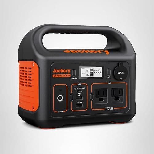 Jackery Portable Power Station Explorer 300, 293Wh Backup Lithium Battery, Solar Generator for Outdoors Camping Travel Hunting Blackout (Solar Panel Optional) thumbnail 7