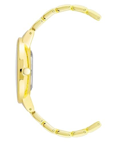 Nine West Women's Crystal Accented Bracelet Watch thumbnail 2