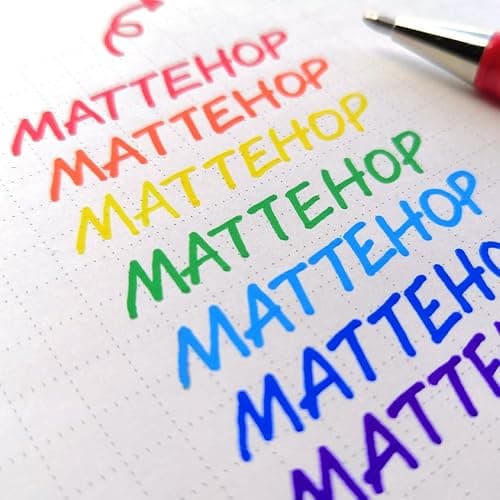 Pentel Matte Hop Original + Sweet Color Ballpoint Pen, 14 Colors K110-V14ST thumbnail 7