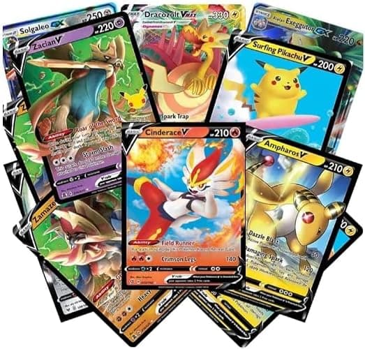 Pokemon TCG: Authentic Factory Sealed Booster Pack (Includes Mystery Card Bundle - V/VMAX 1 in 3 - Bonus Free Protective Card Holder!) thumbnail 5