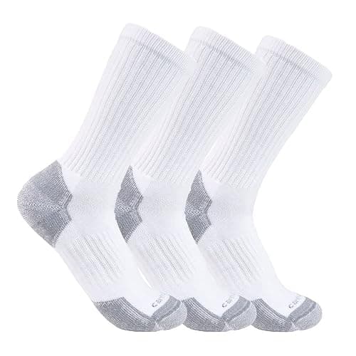 Carhartt Men's SC6203M Midweight Cotton Blend Crew Sock 3-Pack - Image 1