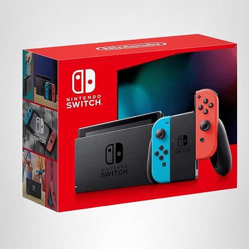 Nintendo Switch with Neon Blue and Neon Red Joy-Con - Handheld Gaming Console thumbnail 7