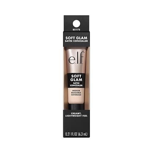 e.l.f. Soft Glam Satin Concealer, Medium Coverage for Blemishes & Under-Eye, Crease-Resistant, Long-Lasting, Vegan & Cruelty-Free, 10 Fair Cool thumbnail 10