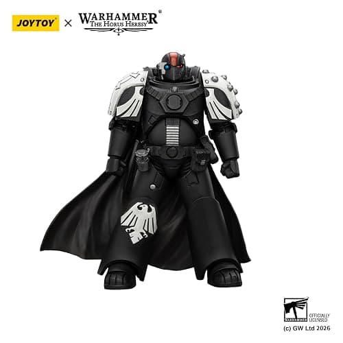 JOYTOY Raven Guard Warhammer 40K 1/18 Action Figures Raven Guard Mor Deythan Shade with Nemesis Bolt Rifle 4.84-Inch Collectible Model Model Birthday Gifts Warhammer Series Model thumbnail 4