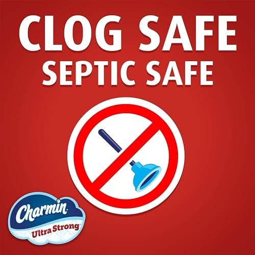 Charmin Ultra Strong Clean Touch Toilet Paper, 24 Family Mega Rolls = 120 Regular Rolls thumbnail 8