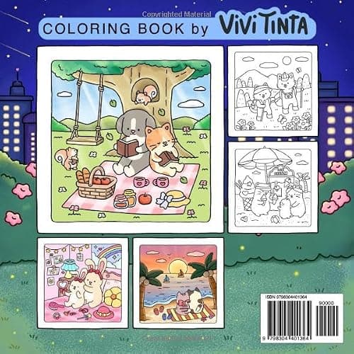 Sweetheart: Coloring Book for Adults & Teens Featuring Adorable Animals Valentines thumbnail 2
