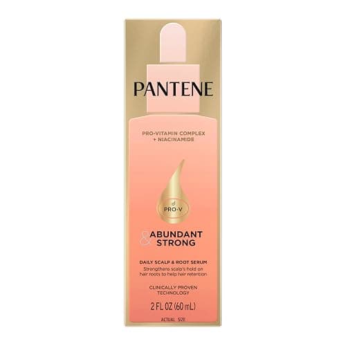 Pantene Abundant & Strong Daily Scalp Serum, Strengthens Scalp’s Hold on Roots, 2 oz thumbnail 10