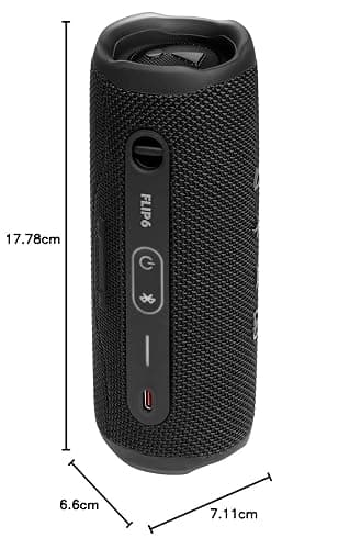JBL Flip 6 - Portable Speaker Black - Black - Modern thumbnail 8