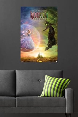 Trends International Wicked: For Good (2025) - Bubble One Sheet Wall Poster, 34L x 22.4W, Unframed Version thumbnail 4