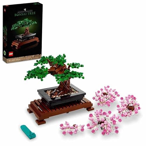 LEGO® Icons Bonsai Tree 10281 Building Kit, a Building Project to Focus the Mind With a Beautiful Display Piece to Enjoy - Image 1