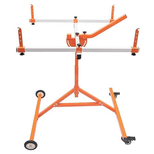 Multifunction Paint Stand, 180° Rotating Painting Drying Rack, Adjustable Panel Stand for Hoods & Bumpers, Automotive Body Repair Paint Stand w/ 4 Swiveling Wheels for Garages, Repair Shops, and DIY thumbnail 3