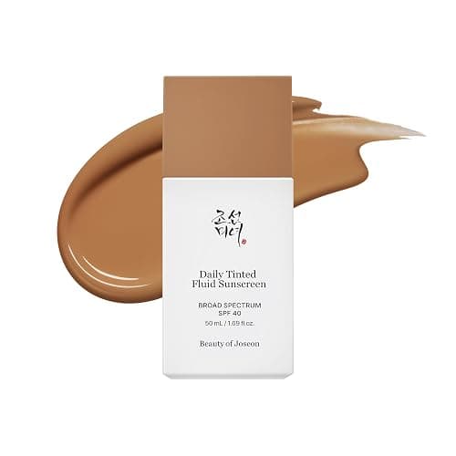 Beauty of Joseon Daily Tinted Fluid Sunscreen 12 Shades for Face Moisturizing Broad Spectrum SPF 40 Korean Skincare 50ml, 1.69 fl.oz #MY220 - Image 1