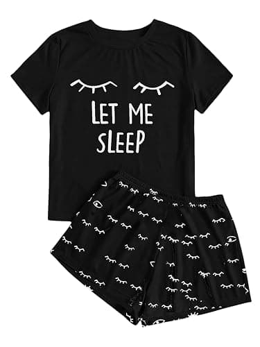 Kingdenergy Girls Summer Cute Print Shorts Set T-Shirt and Short Pant 2 Piece Outfits Clothing Sets - Image 1