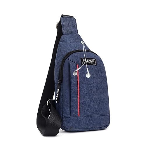 Crossbody Bags for Women Men Shoulder Backpack Messenger Phone Bag Handbag Sling Chest Pack for Hiking Traveling Camping - Image 1