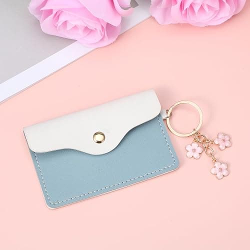 PEOVLVN Cute Keychains for Women, Flowers Charms Car Key Chain Pearl Keychain Wristlet Keyring Gifts for Women Girls Purse Bag Backpack Accessories thumbnail 7