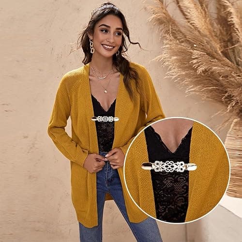Cinch Sweater Shawl Dress Clips Back Cinch Clothing Cinch Shawl Clips for Women thumbnail 3