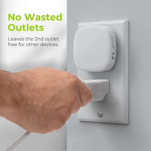 AUVON Plug-in LED Backlit Night Light with Motion Sensor & Dusk to Dawn Sensor, 2700K Soft Warm White Nightlight with 1-50lm Dimmable Brightness for Adults & Kids' Bedroom, Bathroom, Hallway (4 Packs) thumbnail 8