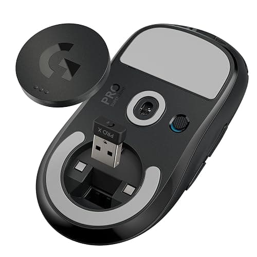 Logitech G PRO X SUPERLIGHT Wireless Gaming Mouse, Ultra-Lightweight, HERO 25K Sensor, 25,600 DPI, 5 Programmable Buttons, Long Battery Life, Compatible with PC / Mac - Black thumbnail 11