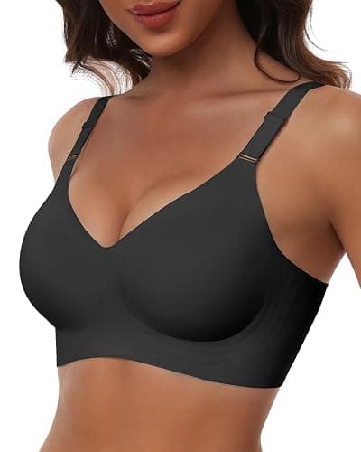 HORISUN Comfortable Seamless Full Coverage Bra for Women Wireless Bras with Soft Support Regular and Plus Size - Image 1