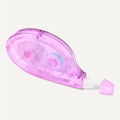 Amazon Basics White-Out Correction Tape with Dispenser, 39.3ft, 10-Pack, Fast, Clean and Easy to Use Tear-Resistant Tape Office or School Supplies, Green, Orange, Purple, Red, Blue thumbnail 4