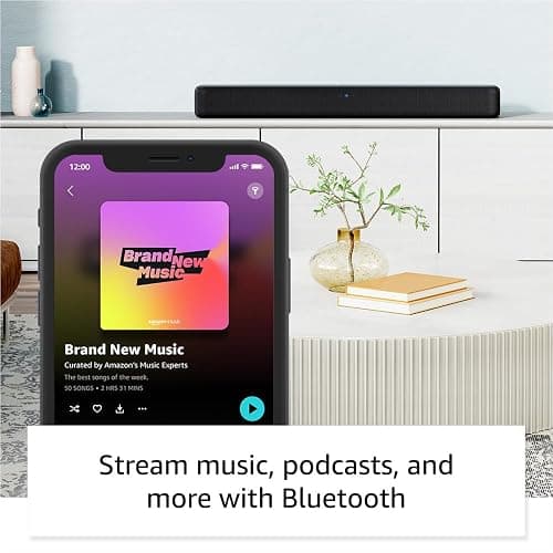 Amazon Fire TV Soundbar, 2.0 speaker with DTS Virtual:X and Dolby Audio, Bluetooth connectivity thumbnail 4