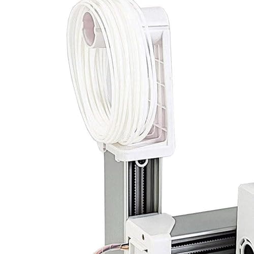 Estink Beginner 3D Printer Small Desktop 3D Printer Compact for Kids Easy to Use with Intuitive Key Controls 100x100x100mm Printing Size for PLA TPU Filament (White) thumbnail 6
