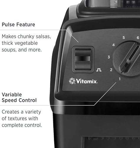 Vitamix E310 Explorian Blender, Professional-Grade, 48 Oz. Container, Black - Black - Blender thumbnail 5