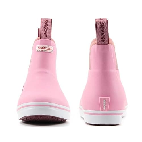 SUREWAY Women's Deck Boots Professional Non-Slip Fishing & Ankle Deck Boot Waterproof Rain Boots thumbnail 6