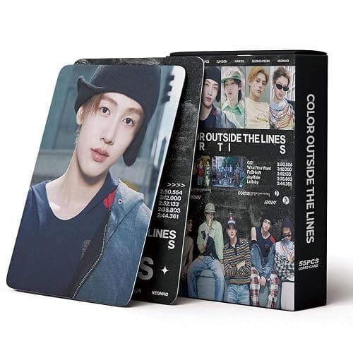 CORTIS Color Outside The Lines Album Lomo Cards - 55PCS Kpop Photocards for CORTIS Fans - Image 1