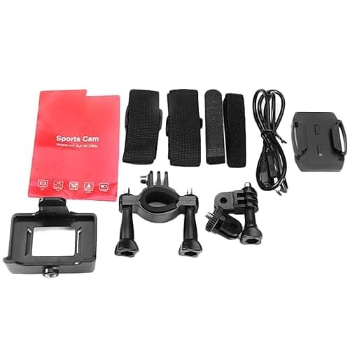 VEMONT Action Camera, 1080P 12MP Sports Camera Full HD 2.0 Inch Action Cam 30m/98ft Underwater Waterproof Snorkel surf Camera with Wide-Angle Lens and Mounting Accessories Kit thumbnail 4