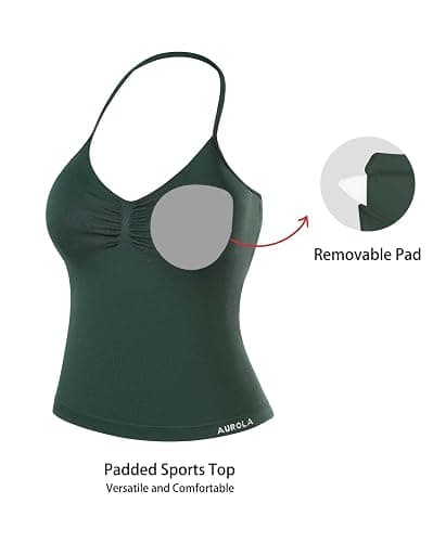 AUROLA Influence Tank Top - Eden Green - S thumbnail 6