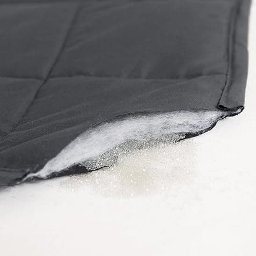 Good Nite Couverture Lestée pour Adulte Couette Lestée Couverture De Relaxation Plaid Lesté Weighted Blanket Gris 8 kg 150 x 200 cm thumbnail 4