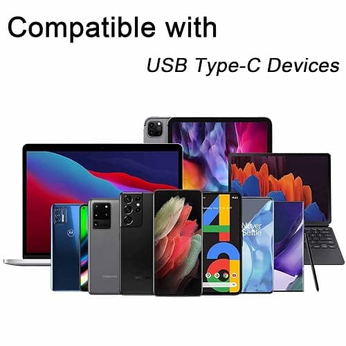 Long USB C to USB C Cable 15 ft Pink, 60W Fast Charging, USB Type C Charger Cord for iPhone 15/15 Pro,iPad Pro Air 12.9 4th, MacBook Pro, PS5, Samsung Galaxy S23 S22, Note 20 10 Ultra, Google Pixel 7 thumbnail 8