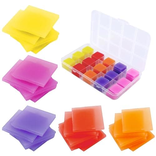 120PCS Diamond Painting Glue Clay, Colorful Clay Wax Painting Tool DIY Diamond Art Accessories and Tools for Embroidery Accessories,2 x 2cm(5 Colors) (Multicoloured) - Image 1