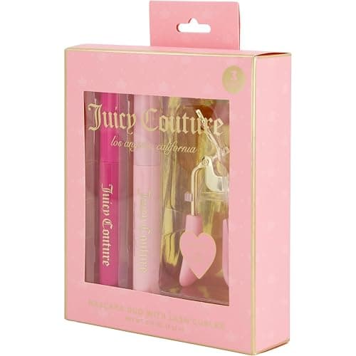 Juicy Couture Mascara Duo & Lash Curler – Dual Mascara Shades of Black, Intense Volume & Lucious Lash Curls thumbnail 2