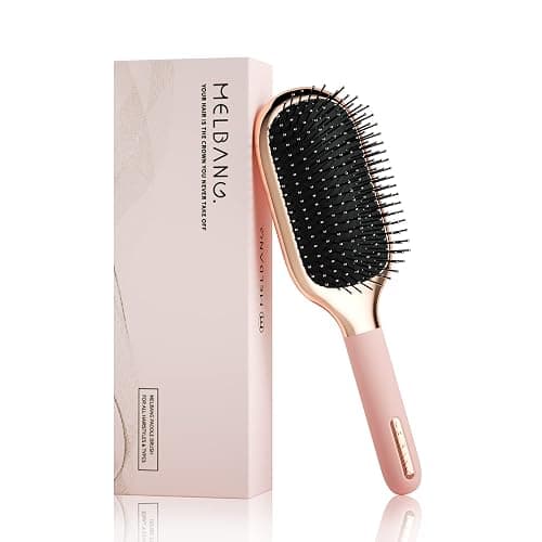 Melbang Hair Brush for Thick Curly Thin Long Short Wet or Dry Hair Adds Shine and Makes Hair Smooth Hair Comb Paddle Hair Brush for Men Women Kid - Image 1