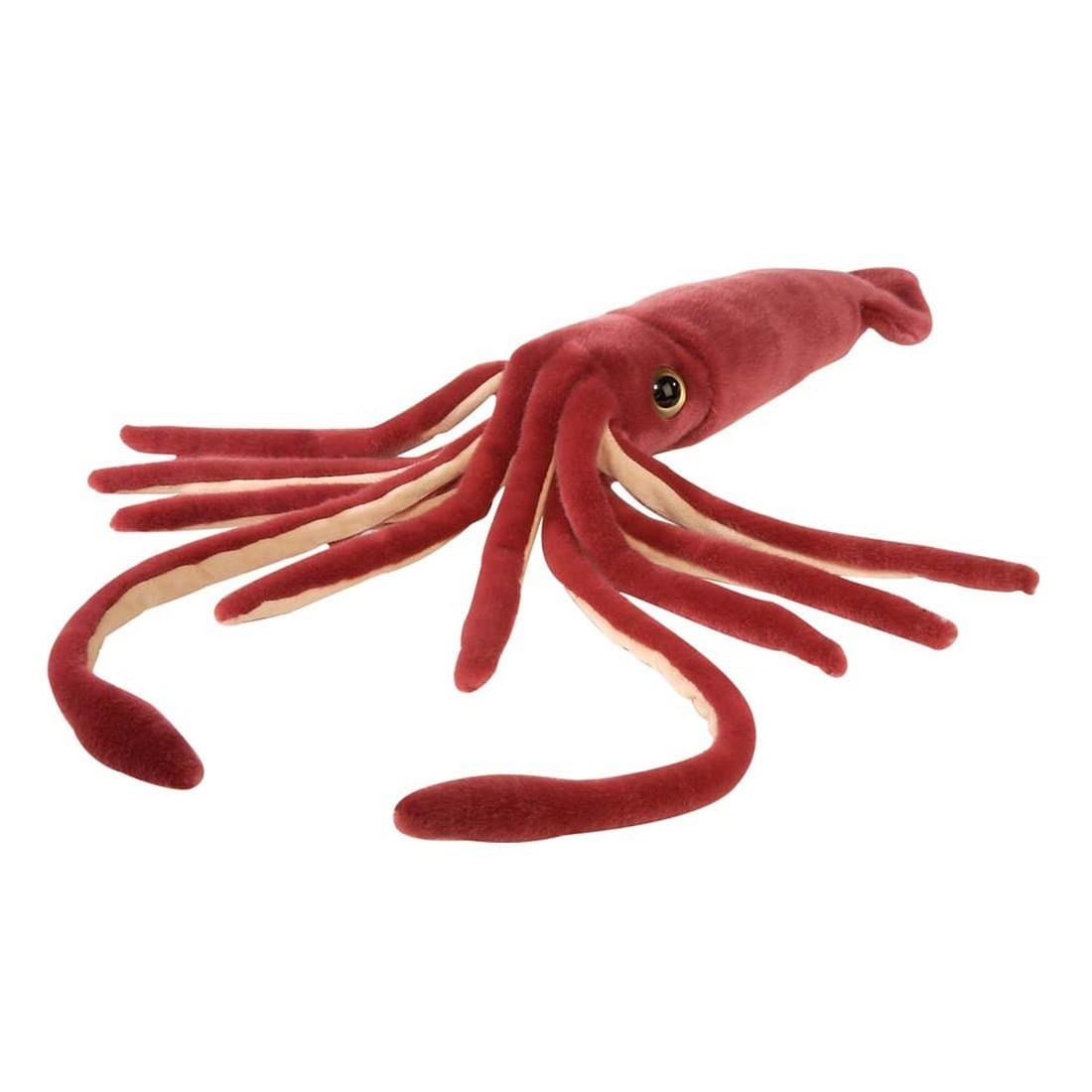 Wild Republic Giant Squid, Plush, Stuffed Animal, Plush Toy, Ocean Animals, 22 inches - Image 1