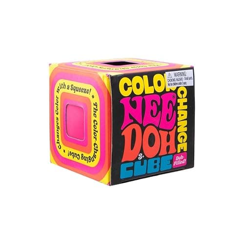 Schylling Needoh Color Change Cube - Sensory Squeeze Toy - Colors May Vary thumbnail 2