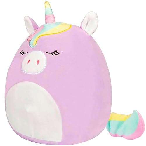 Squishmallows Original Large 16-Inch Sylvia The Purple Unicorn - Official Jazwares Pillow Plush - Collectible Soft Squishy Stuffed Animal Toy - Gift for Kids, Girls & Boys - Image 1