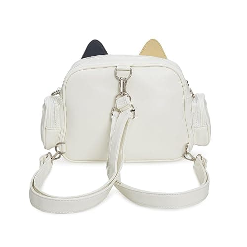 ZAROXOXS Kawaii Ita Bag Crossbody Bag Cute White Cat Backpack Girls Shoulder Bags Pin Display with Insert thumbnail 3
