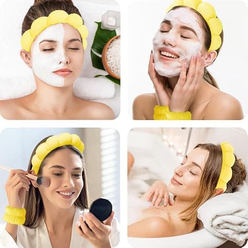 Skincare Headband/Wristbands Set thumbnail 3
