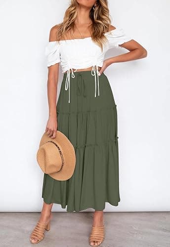 Ruffle Maxi Skirt thumbnail 3
