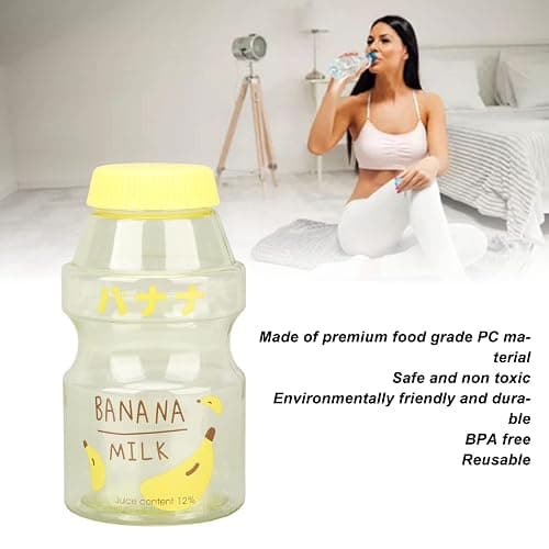 soobu Water Bottle, Cute BPA Free Bottle 16oz/500ml for Office for Girl for Yoga for Working for Adult thumbnail 3